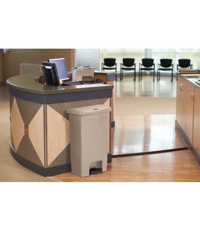 Slim Jim Pedaalemmer horizontaal Front Step - 50L - 6 Kleuren