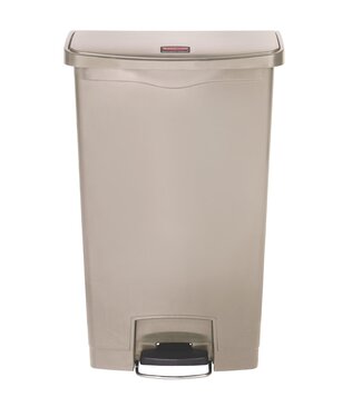 Rubbermaid Slim Jim Pedaalemmer horizontaal Front Step - 68L - 5 Kleuren