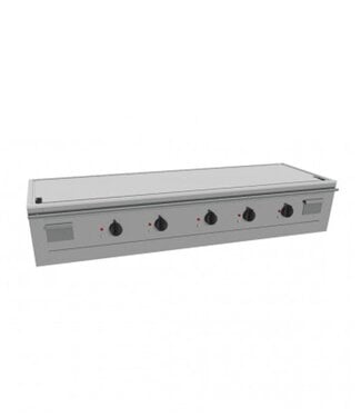 Casta Teppanyaki grill TEP5B/210E | 5 Zones | Elektrisch | Tafelmodel | 210cm breed