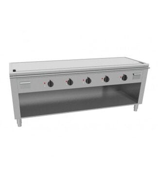 Casta Teppanyaki grill TEP5/220E | 5 Zones | Elektrisch | Staand | 220cm breed