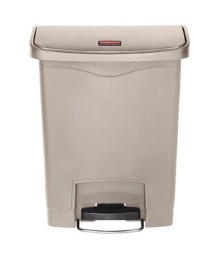 Rubbermaid Slim Jim Pedaalemmer horizontaal Front Step - 30L - 6 Kleuren