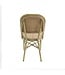 Terrasstoel Paris | Stapelbaar | Rotan | Bamboo-Natural