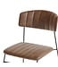 Stoel Mundo | Stapelbaar | Kunstleder | Cognac