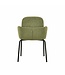 Stoel Paddy | Stapelbaar | Gestoffeerd | Groen