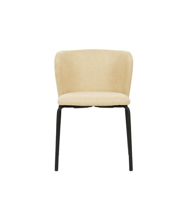 Stoel Break | Stapelbaar | Gestoffeerd | Beige