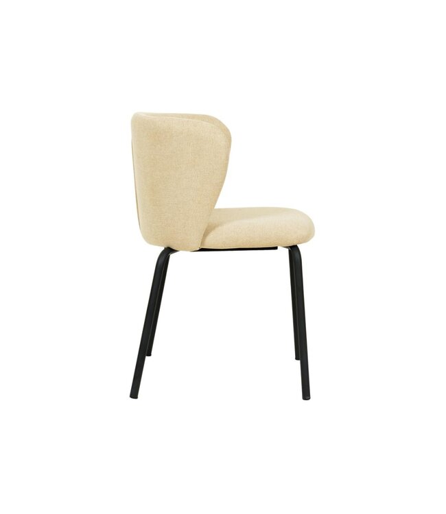 Stoel Break | Stapelbaar | Gestoffeerd | Beige