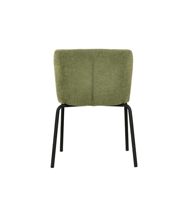 Stoel Break | Stapelbaar | Gestoffeerd | Groen