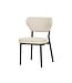 Stoel Duko | Stapelbaar | Gestoffeerd | Beige