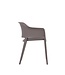 Terrasstoel Giethoorn | Stapelbaar | Kunststof | Warm grijs