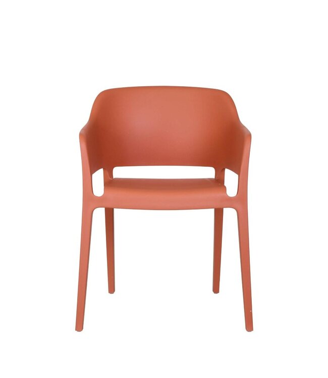 Terrasstoel Giethoorn | Stapelbaar | Kunststof | Terracotta