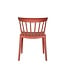 Terrasstoel Windson | Stapelbaar | Kunststof | Terracotta