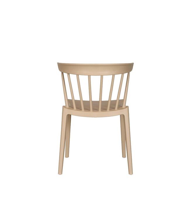 Terrasstoel Windson | Stapelbaar | Kunststof | Beige