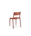 Terrasstoel Calor | Stapelbaar | Kunststof | Terracotta