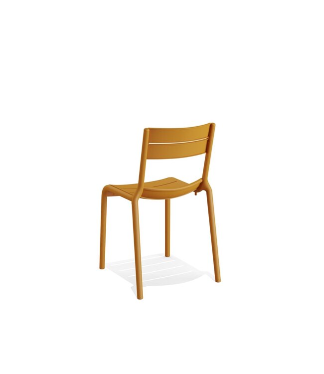 Terrasstoel Calor | Stapelbaar | Kunststof | Geel