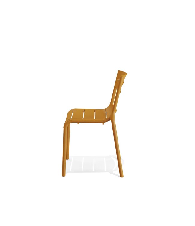 Terrasstoel Calor | Stapelbaar | Kunststof | Geel