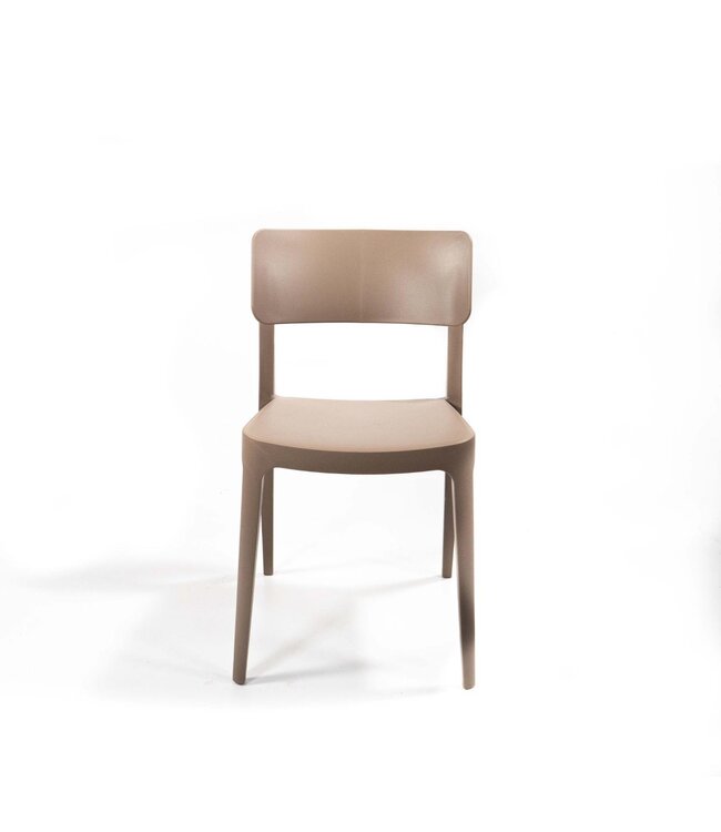 Terrasstoel Wing | Stapelbaar | Kunststof | Beige