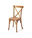 Stoel Crossback | Stapelbaar | Hout | Licht bruin
