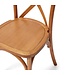 Stoel Crossback | Stapelbaar | Hout | Licht bruin