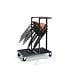 Trolley Uni Stack voor Feros stapelbare horeca stoelen | (B)120x(D)60x(H)150cm