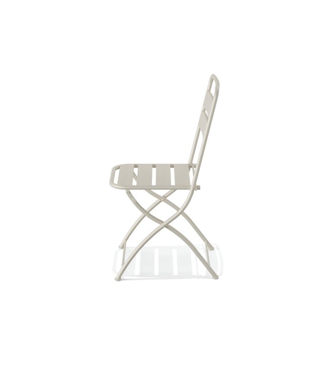 Bistro klapstoel Breeze | Staal | Zandkleurig