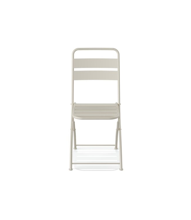 Bistro klapstoel Breeze | Staal | Zandkleurig