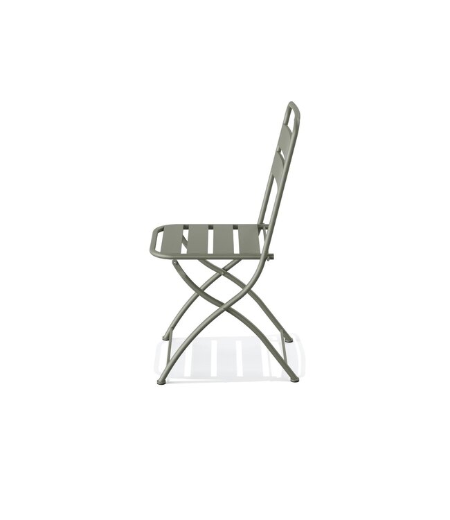 Bistro klapstoel Breeze | Staal | Groen
