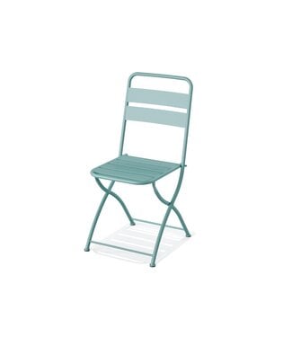 Feros Bistro klapstoel Breeze | Staal | Blauw