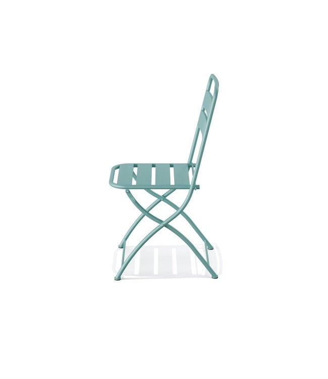 Bistro klapstoel Breeze | Staal | Blauw