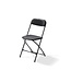 Feros Klapstoel Budget | Staal / kunststof | Zwart