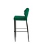 Barstoel Louis | Stapelbaar | Velours | Groen