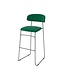 Barstoel Mundo | Stapelbaar | Velours | Groen