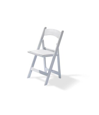 Feros Klapstoel Mary | Bruiloften | Kunstleder | Wit