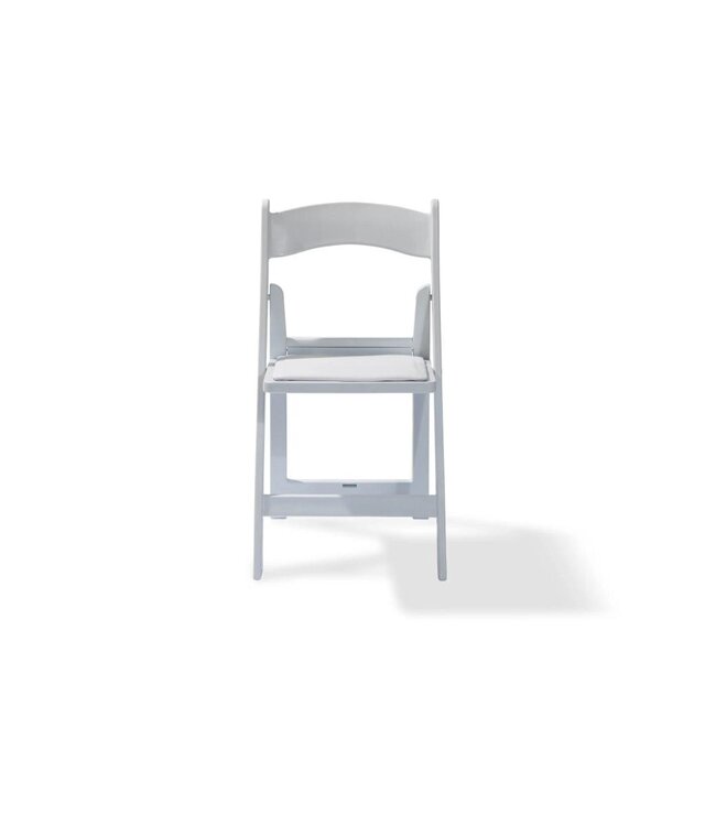 Klapstoel Mary | Bruiloften | Kunstleder | Wit