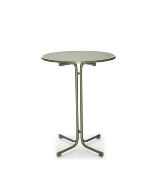 Feros Statafel Berlin | Inklapbaar | Ø80cm | Groen