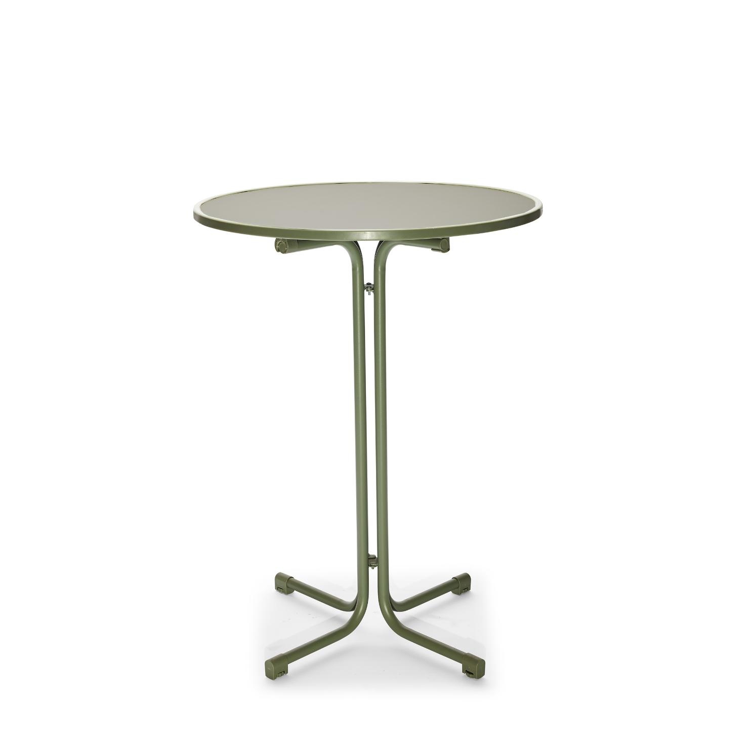 Statafel Berlin | Inklapbaar | Rond | Ø80cm | Groen | Bestellen ...