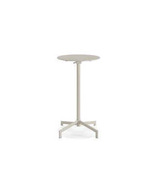 Feros Bistro Bartafel Versa | Staal | Ø60cm | Beige