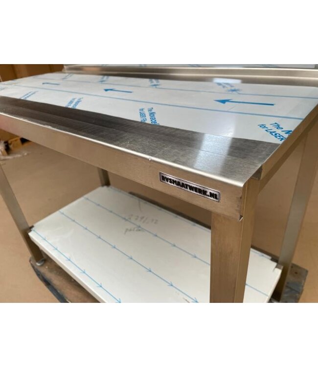 Occasion: RVS Afvoertafel | Rechts van vaatwasser | (B)1200x(D)740x(H)945mm