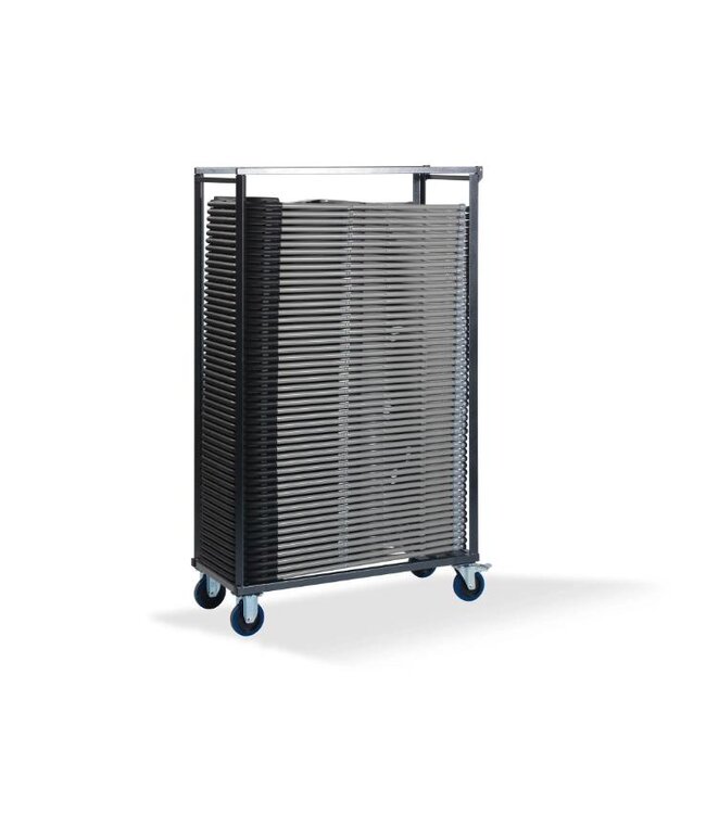 Trolley voor Feros Budget klapstoelen | Max. 50 stoelen | (B)113x(D)47x(H)180cm