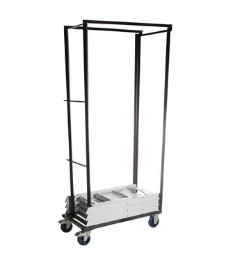 Feros Trolley voor Feros Klapstoel wedding chair | Max. 30 stoelen | (B)93x(D)47x(H)195cm