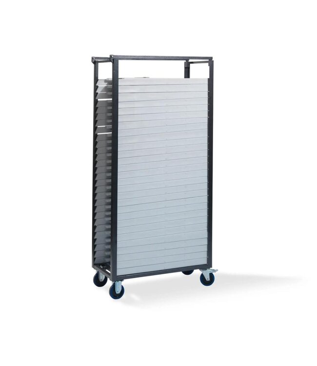 Trolley voor Feros Klapstoel wedding chair | Max. 30 stoelen | (B)93x(D)47x(H)195cm
