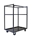 Trolley voor Feros statafels en partytafels | Klein | (B)95x(D)63x(H)120cm