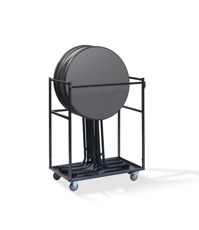 Trolley voor Feros statafels en partytafels | Klein | (B)95x(D)63x(H)120cm