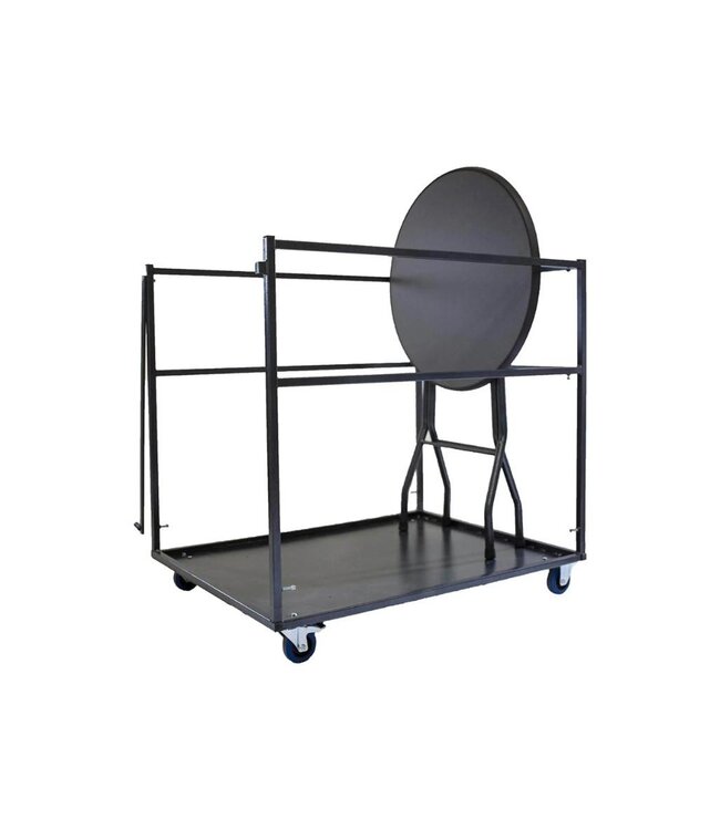 Trolley voor Feros statafels en partytafels | Groot | (B)127x(D)97x(H)120cm