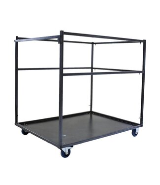 Feros Trolley voor Feros statafels en partytafels | Groot | (B)127x(D)97x(H)120cm