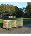 Trolley voor Biertafelsets Regular | Voor 10 tafels | (B)230x(D)59-89x(H)170cm