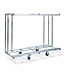 Trolley voor Biertafelsets Professional | Voor 10 tafels | (B)231,5x(D)59-89x(H)180,5cm
