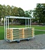 Trolley voor Biertafelsets Professional | Voor 10 tafels | (B)231,5x(D)59-89x(H)180,5cm