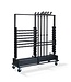 Trolley voor 10 complete garderoberekken | Groot | (B)186x(D)60,5x(H)201cm