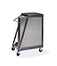 Feros Trolley voor 5 Inklapbare RVS Werktafels SOLID200 | (B)88x(D)65x(H)113cm