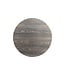 Terrastafel Infinity | Riverwashed Wood tafelblad | Beige frame | Rond | Ø70cm